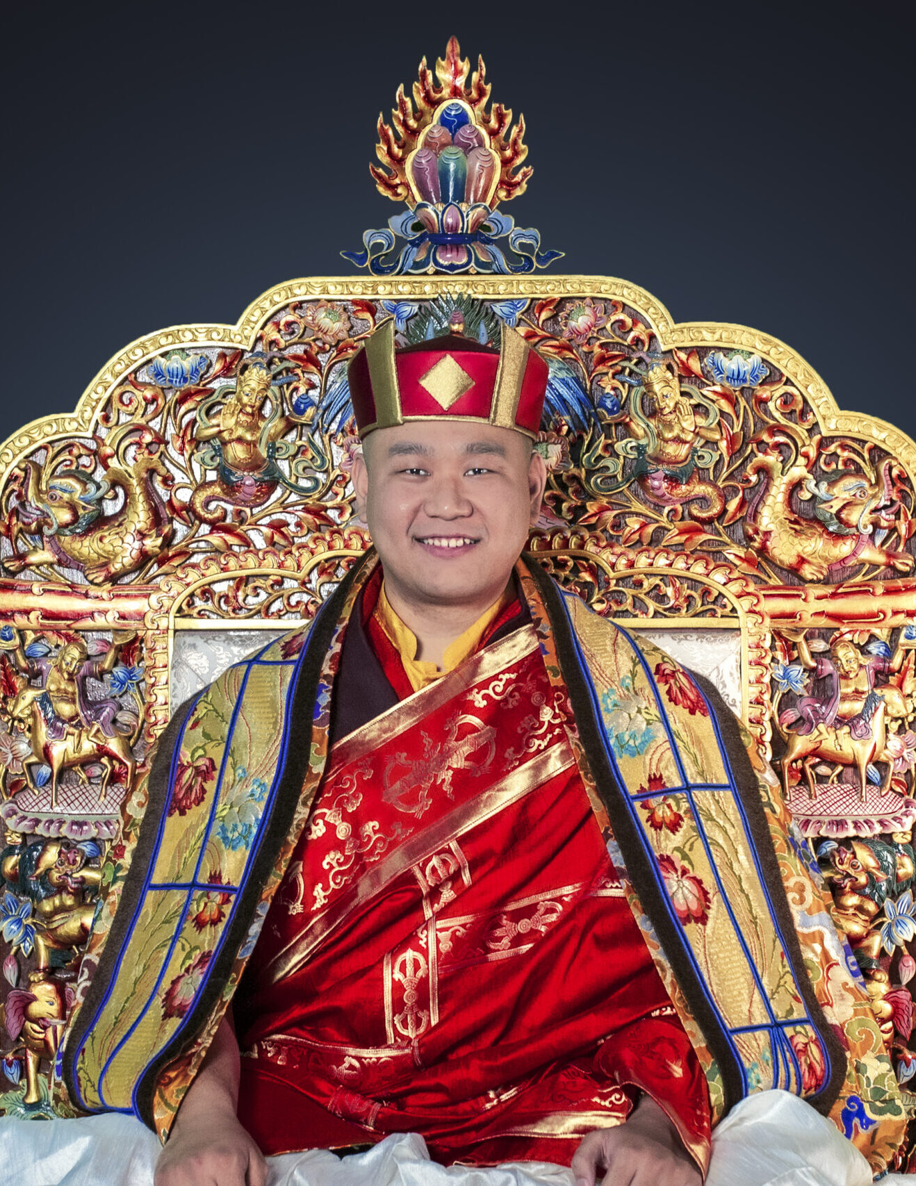 Portrait of Jamgon Kongtrul Rinpoche, Kathmandu, 2026